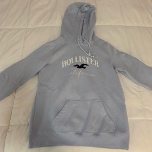 Hollister hoodie. Size small. Light blue